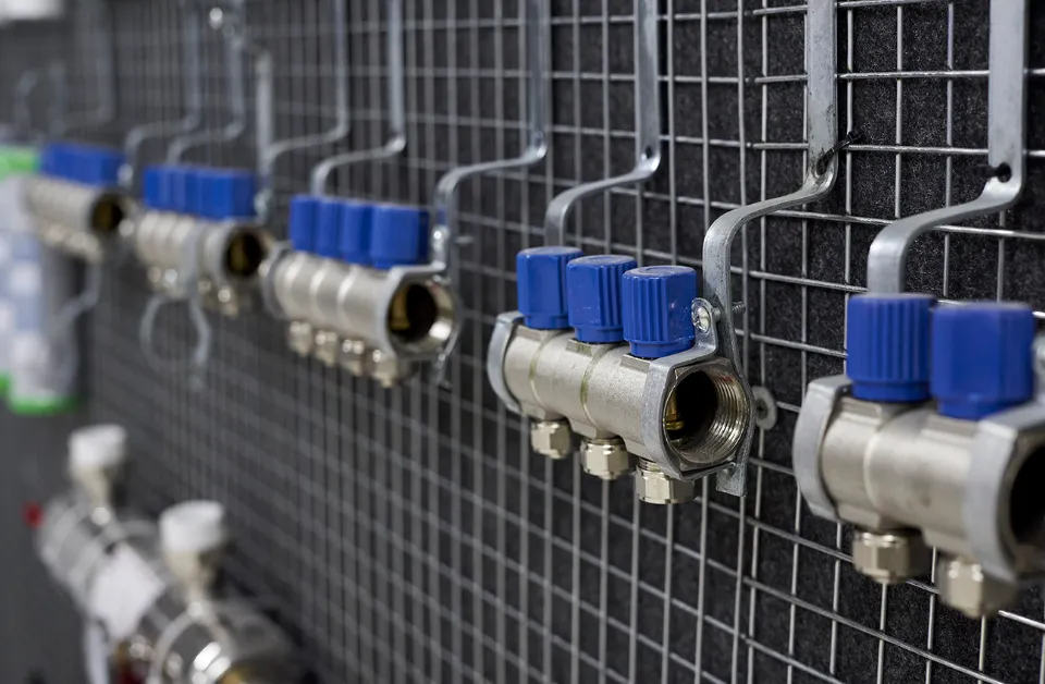 Dettaglio di impianto industriale moderno